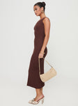 Jackman Maxi Dress Brown