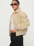 Ferrigia Teddy Jacket Cream