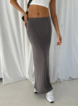 product Harriette Maxi Skirt Slate Grey Princess Polly  Maxi 