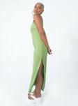 product Princess Polly Asymmetric Neckline  Kamala Maxi Dress Green