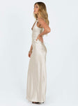 product Princess Polly High Neck  Norma Maxi Dress Champagne