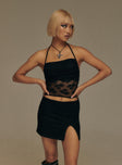 product Kelsie Lace Mini Skirt Black Princess Polly  Mini Skirts 