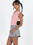 product Gigi Skort Grey Princess Polly High Waisted Shorts 