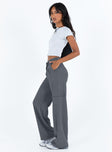 product Princess Polly High Waisted Pants  Sinitch Pants Slate