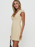 Cannelloni Mini Dress Polka Dot