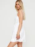 product Princess Polly Square Neck  Lorinda Mini Dress White Tall