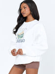 product Colorado Oversized Crewneck Sweatshirt White Princess Polly  Long 