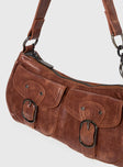 Jayalen Shoulder Bag Mid Brown