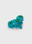 Chianti Frangipani Claw Clip Blue