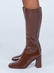 The Jessa Boots Choc Brown