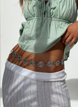 Laurz Chain Belt Silver