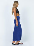 product Harriette Maxi Skirt Blue Princess Polly  Maxi 