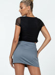 product Jarden Mini Skirt Grey Pinstripe Princess Polly  Mini Skirts 