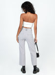 product Princess Polly High Waisted Pants  As You Were Cargo Pants Grey