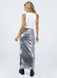 product Alyce Maxi Skirt Silver Princess Polly  Maxi 