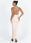 product Princess Polly Square Neck  Sadelle Maxi Dress Champagne