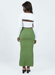 product Rubes Midi Skirt Green Princess Polly  Maxi 