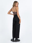 product Princess Polly Low Rise Pants  Worley Cargo Pants Black