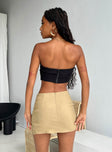 product Motel Iram Skirt Tan Princess Polly  Mini Skirts 