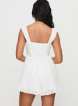 Oakwood Playsuit White