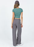 product Princess Polly High Waisted Pants  Adkins Pants Grey