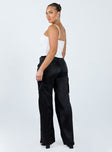 product Princess Polly High Waisted Pants  Gilmore Cargo Pants Black