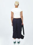 product Motel Enore Skirt Navy Princess Polly  Midi Skirts 