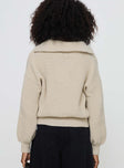 Merivale Knit Sweater Beige