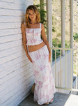 Modern Girl Maxi Skirt Pink