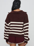 Williamson Stripe Sweater Chocolate / Cream