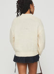 Gzira Oversized Cable Knit Sweater Cream