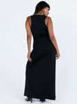 product Princess Polly Asymmetric Neckline  Ellia Maxi Dress Black