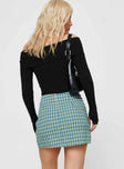 product Selby Gingham Mini Skirt Blue / Green Princess Polly  Mini Skirts 