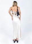 product Princess Polly Asymmetric Neckline  Haley Maxi Dress Champagne