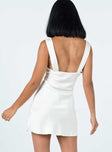 product Princess Polly Sweetheart Neckline  Bel Air Mini Dress Ivory