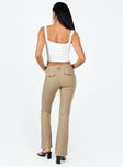 product Princess Polly High Waisted Pants  Veronika Pants Beige