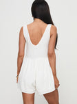 Mackellar Playsuit White