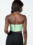 product Princess Polly Sleeveless Asymmetric Neckline  Chadwick Top Green