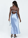 product Princess Polly High Neck  Creewood Maxi Dress Blue