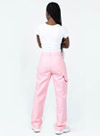 product Princess Polly Mid Rise  Copeland Jeans Pink