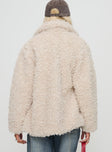 Lone Star Shearling Jacket Cream