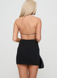 Plus One Mini Dress Black