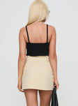 Tallan Utility Mini Skirt Beige