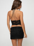 product Kelsie Lace Mini Skirt Black Princess Polly  Mini Skirts 