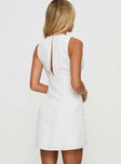 Summer Glory Mini Dress White