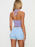 Goldilocks Bloomer Shorts Blue Stripe