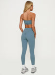 Dellah Ruched Back Leggings Blue