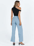 product Princess Polly High Waisted Pants  Archer Pants Dusty Blue