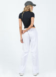 product Princess Polly  Snow Parachute Pants White