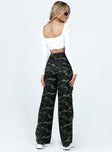 product Princess Polly High Waisted Pants  Now You See Me Pants Camouflage